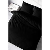 MONOHOME King Size Siyah Lüks Pamuk Ranforce Çift Kişilik Nevresim Takımı, monohome46613