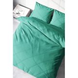 MONOHOME King Size Yeşil Lux Pamuk Ranforce Çift Kişilik Nevresim Takımı, monohome46651