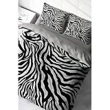 MONOHOME Leopar Çift Kişilik Nevresim Takımı Pamuk Saten Classical Zebra, MONOHOME67304