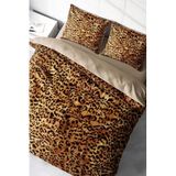 MONOHOME Leopar Çift Kişilik Nevresim Takımı Pamuk Saten Golden Leopard, MONOHOME67304