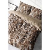 MONOHOME Leopar Çift Kişilik Nevresim Takımı Pamuk Saten Wall Snake, MONOHOME67304