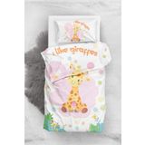 Monohome Like Giraffe 3D Pamuk Saten Bebek Nevresim Takımı