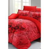 MONOHOME Love Art Çift Kişilik Nevresim Takımı Pamuk Saten - 200x220 cm, MONOHOME24895