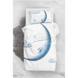 MONOHOME Moon Daddy 3D Bebek Nevresim Takımı 100x150 cm, monohome6535