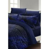 MonoHome Pamuklu Çift Kişilik Nevresim Takımı Natura Blue Branch MONOHOME34986