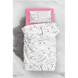MonoHome Pink Animals 3d Pamuk Saten Bebek Nevresim Takımı monohome1801