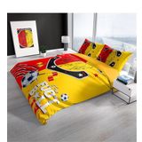 Monohome Red & Yellow 3D Renkli Çift Kişilik 200x220 cm Nevresim Takımı