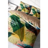 Monohome Relaxing Leaves Naturel Renkli Çift Kişilik 200x220 cm Nevresim Takımı