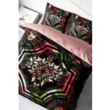 Monohome Roses Pattern 3D Renkli Tek Kişilik 200x220 cm Nevresim Takımı