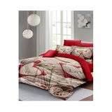 MonoHome Sevgililer Günü Özel Çift Kişilik Nevresim Takımı Pamuk Saten Memory Love monohome66567