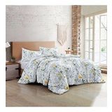 Monohome Spring Floral Luxury Pamuk Saten Çift Kişilik Nevresim Takımı