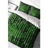 Monohome The Coder 3D Pamuk Saten Çift Kişilik 200x220 cm Nevresim Takımı