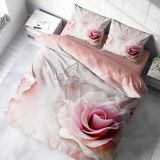 Monohome Wildrose 3D Renkli Çift Kişilik 200x220 cm Nevresim Takımı