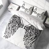 Monohome Wing 3D Pamuk Saten Çift Kişilik 200x220 cm Nevresim Takımı