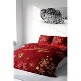 MONOHOME Yılbaşı Nevresim Takımı Merry Christmas Crystal Çift Kişilik, monohome0439YB