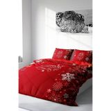 MONOHOME Yılbaşı Nevresim Takımı Merry Christmas Snowflake Çift Kişilik, monohome1370HF