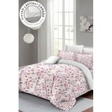 MONOHOME%100 Pamuk Saten Çift Kişilik Nevresim Takımı Cherry Blossom Luxury, MONOHOME35532