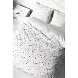 MONOHOME%100 Pamuk Saten Çift Kişilik Nevresim Takımı Terrazzo, MONOHOME37499