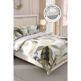 MONOHOME%100 Pamuk Saten Çift Kişilik Nevresim Takımı Tropik Banana Desenli, MONOHOME33026