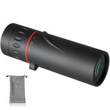 Monoküler Teleskop, Full HD Yüksek Çözünürlük, 1000 m Görüş Mesafesi, 25 mm Objektif Lens, 100x25 Tek Gözlü Çift Netlik Ayarlı El Dürbünü 1000m/40m, Taşıma Çantalı Profesyonel Monoküler Dürbün
