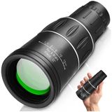 Monoküler Teleskop, Full HD Yüksek Çözünürlük, 2 Km Görüş Mesafesi, 52 mm Objektif Lens, Gece Görüş Destekli, 30x52 Çift Netlik Ayarlı,1000M/40M Görüntü, Taşıma Çantalı Profesyonel Monoküler Dürbün
