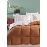 Monolisse Andy Timeless %100 Pamuk 4 Kat Müslin Comfort Uyku Seti Tek Kişilik Kahve 155X215 cm - Kahverengi