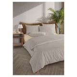 Monolisse Chıc %100 Pamuk Ranforce Akay Bej Ipliği Boyalı Nevresim Takımı Tek Kişilik - 160x220 cm