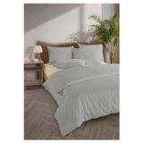 Monolisse Chıc %100 Pamuk Ranforce Akay Koyu Gri Ipliği Boyalı Nevresim Takımı Çift Kişilik - 200x220 cm
