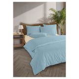 Monolisse Chıc %100 Pamuk Ranforce Akay Mavi Ipliği Boyalı Nevresim Takımı Tek Kişilik - 160x220 cm