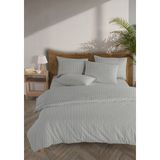 Monolisse Line %100 Pamuk Ranforce Akay Koyu Gri Ipliği Boyalı Nevresim Takımı Tek Kişilik - 160X220 cm - 160 x 220 cm