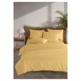 Monolisse Line %100 Pamuk Ranforce Akay Sarı Ipliği Boyalı Nevresim Takımı Tek Kişilik - 160x220 cm