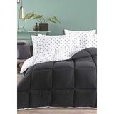 Monolisse Lovely Timeless %100 Pamuk 4 Kat Müslin Comfort Uyku Seti Tek Kişilik Siyah 155X215 cm