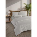 Monolisse Striped %100 Pamuk Ranforce Yezra Haki Ipliği Boyalı Nevresim Takımı Çift Kişilik - 200X220 cm - 200 x 220 cm