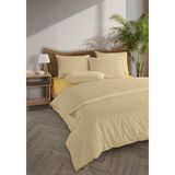 Monolisse Striped %100 Pamuk Ranforce Yezra Sarı Ipliği Boyalı Nevresim Takımı Çift Kişilik - 200X220 cm - 200 x 220 cm