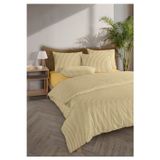 Monolisse Striped %100 Pamuk Ranforce Yezra Sarı Ipliği Boyalı Nevresim Takımı Çift Kişilik - 200x220 Cm