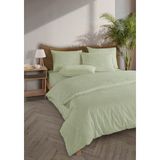 Monolisse Striped %100 Pamuk Ranforce Yezra Yeşil Ipliği Boyalı Nevresim Takımı Tek Kişilik - 160X220 cm - 160 x 220 cm