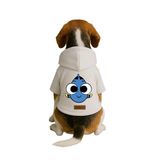 monopetz Baskılı İçi Polarlı Köpek Ve Kedi Kıyafeti & Elbisesi - Bej Renk Kapüşonlu Hoodie B280F Xs