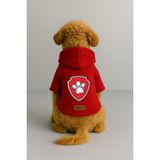 monopetz Baskılı İçi Polarlı Köpek Ve Kedi Kıyafeti & Elbisesi - Kırmızı Renk Kapüşonlu Hoodie Bdd64 6Xl