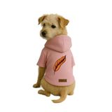 monopetz Baskılı İçi Polarlı Köpek Ve Kedi Kıyafeti & Elbisesi - Mavi Renk Kapüşonlu Hoodie B1627 Xs