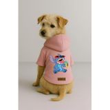 monopetz Baskılı İçi Polarlı Köpek Ve Kedi Kıyafeti & Elbisesi - Pembe Renk Kapüşonlu Hoodie Bb21D 2Xl