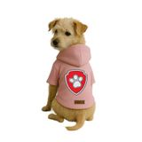 monopetz Baskılı İçi Polarlı Köpek Ve Kedi Kıyafeti & Elbisesi - Pembe Renk Kapüşonlu Hoodie Bdd64 L