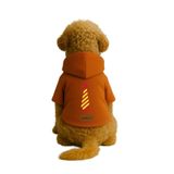 monopetz Baskılı İçi Polarlı Köpek Ve Kedi Kıyafeti & Elbisesi - Turuncu Renk Kapüşonlu Hoodie B0Cc8 Xl
