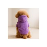 monopetz Hoodie Peluş Köpek Ve Kedi Kıyafeti Mor XL