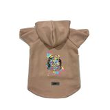 monopetz Kapişonlu Polar Sweatshirt Köpek Ve Kedi Kıyafeti & Elbisesi Bej City 26 XS