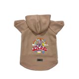 monopetz Kapişonlu Polar Sweatshirt Köpek ve Kedi Kıyafeti & Elbisesi Bej City 30 S