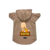 monopetz Kapişonlu Polar Sweatshirt Köpek ve Kedi Kıyafeti & Elbisesi Bej J Sam L