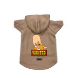 monopetz Kapişonlu Polar Sweatshirt Köpek ve Kedi Kıyafeti & Elbisesi Bej J Sam S