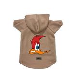 monopetz Kapişonlu Polar Sweatshirt Köpek ve Kedi Kıyafeti & Elbisesi Bej Pica Pau M