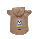 monopetz Kapişonlu Polar Sweatshirt Köpek ve Kedi Kıyafeti & Elbisesi Bej Radical XL