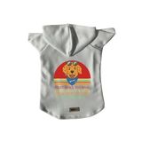 monopetz Kapişonlu Polar Sweatshirt Köpek ve Kedi Kıyafeti & Elbisesi Beyaz Every Snack You Make XS